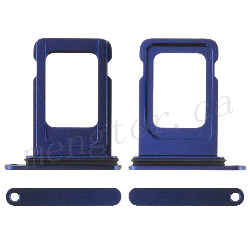 Sim Card Tray for iPhone 12 (6.1 inches) (Single SIM Card Version) - Blue