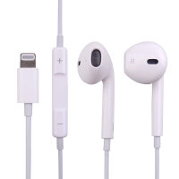 Wired Headphone for iPhone 7 to 13 Pro Max(Generic) - White