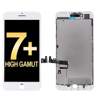 LCD Screen Display Touch Digitizer +Back Plate for iPhone 7 Plus (5.5 inches)(Premium Grade) - White