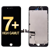 LCD Screen Display Touch Digitizer +Back Plate for iPhone 7 Plus (5.5 inches)(Premium Grade) - Black