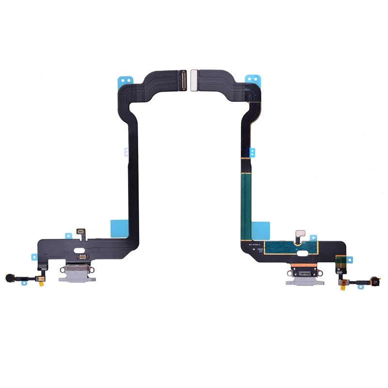 Charging Port with Flex Cable for iPhone XS(5.8 inches) - Gray
