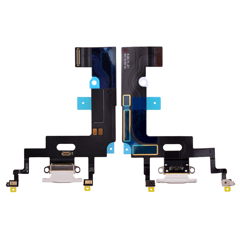 Charging Port with Flex Cable for iPhone XR(6.1 inches) - White