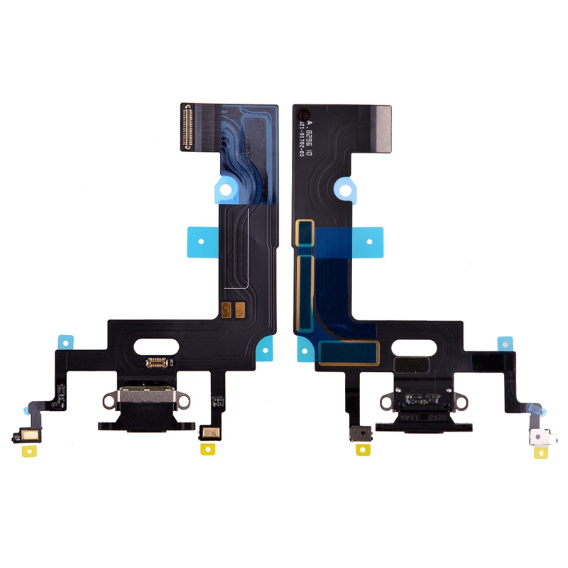 Charging Port with Flex Cable for iPhone XR(6.1 inches) - Black