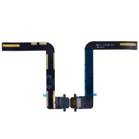 Charging Port with Flex Cable for iPad 7 (2019)/ iPad 8 (2020) (10.2 inches) - Black