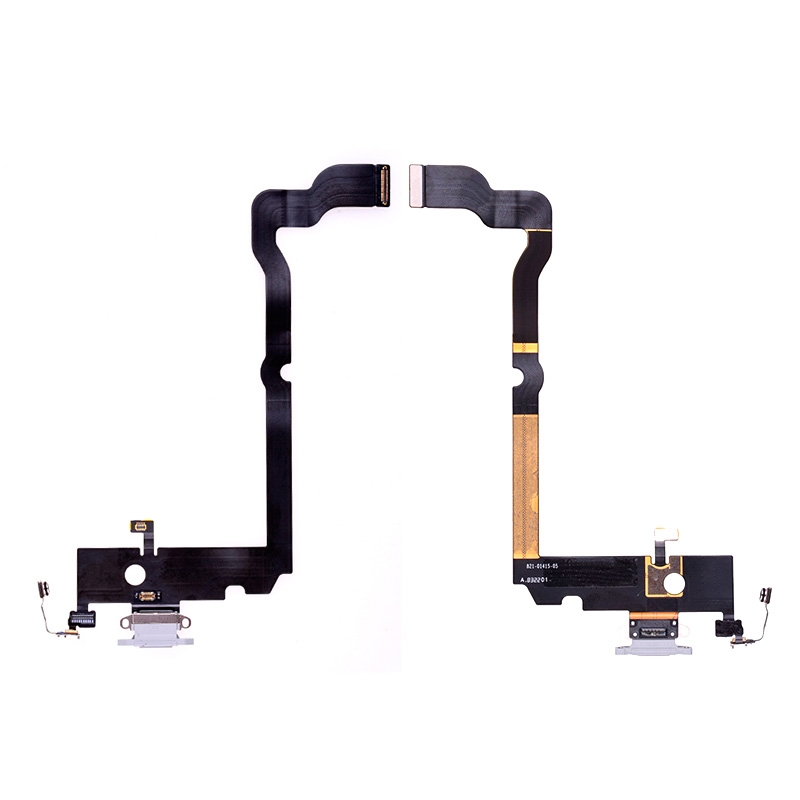 Charging Port with Flex Cable for iPhone XS Max(6.5 inches) - Gray