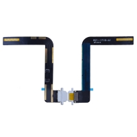 Charging Port with Flex Cable for iPad 7 (2019)/ iPad 8 (2020) (10.2 inches) - White