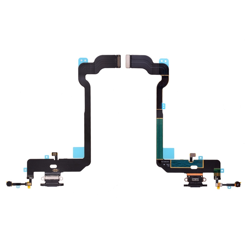 Charging Port with Flex Cable for iPhone XS(5.8 inches) - Black