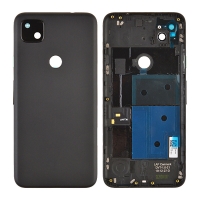 Back Housing with Camera Lens for Google Pixel 4a - Black