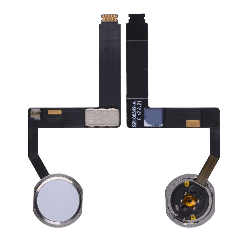 Home Button with Flex Cable Ribbon and Home Button Connector for iPad Pro(9.7inches) - White