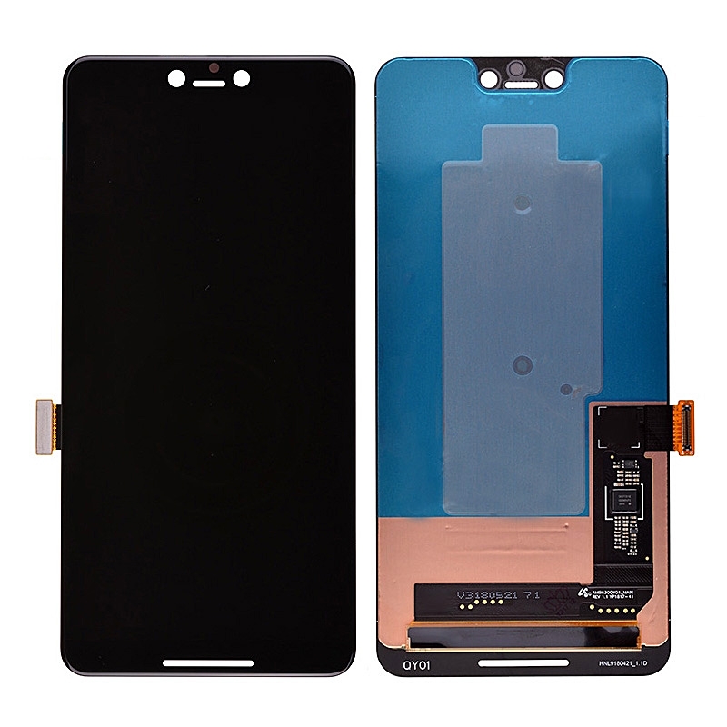 OLED Screen Display Touch Digitizer Assembly for Google Pixel 3 XL (Refurbished) - Black