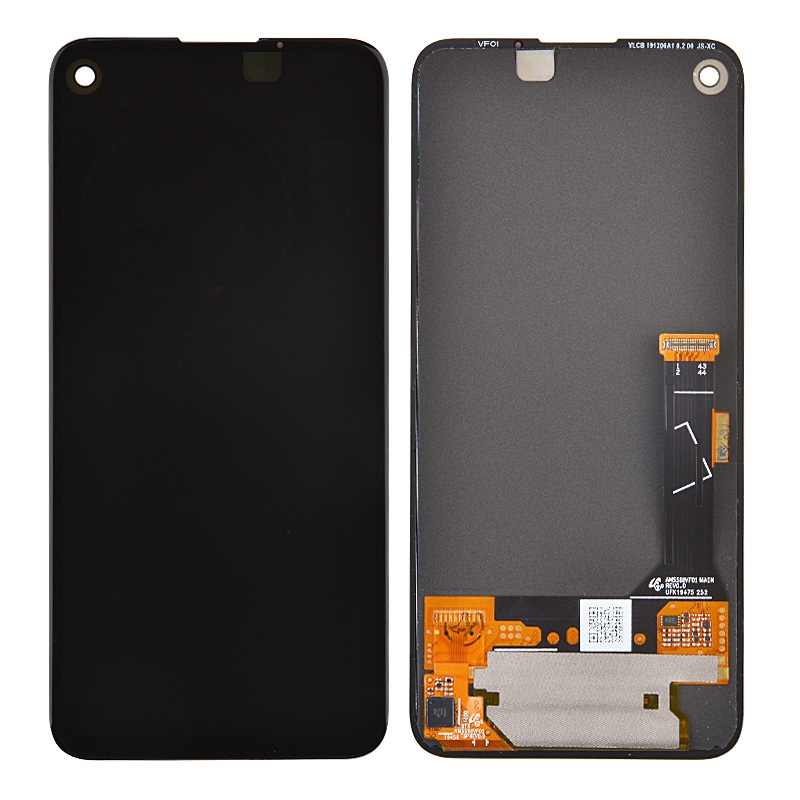 OLED Screen Display Touch Digitizer Assembly for Google Pixel 4a (High Quality) - Black