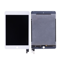 LCD Screen Display with Touch Digitizer Panel for iPad mini 4(Wake/ Sleep Sensor Installed) (High Quality)- White