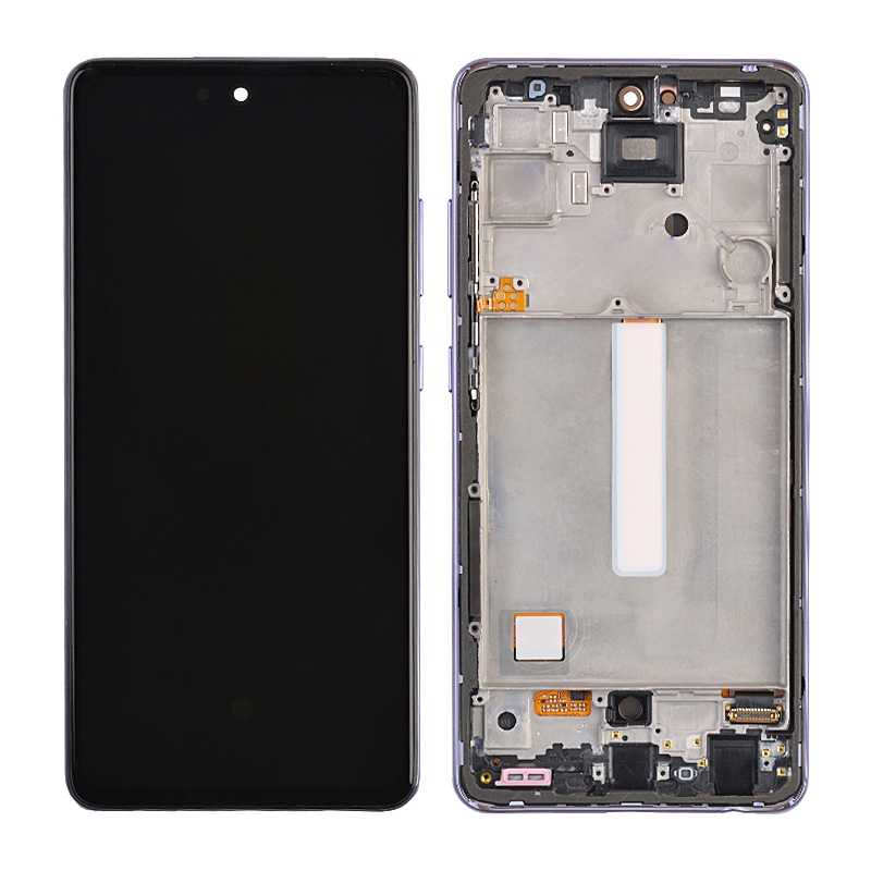 OLED Screen Digitizer Assembly With Frame for Samsung Galaxy A52 5G (2021) A526 (Refurbished) -  Awesome Violet