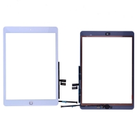 Touch Screen Digitizer With Home Button Flex Cable for iPad 7(2019)/ iPad 8 (2020) (10.2 inches) (High Quality) - Gold