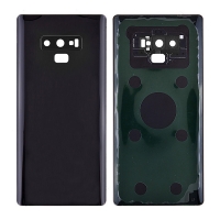 Back Cover with Camera Glass Lens and Adhesive Tape for Samsung Galaxy Note 9 N960 - Black