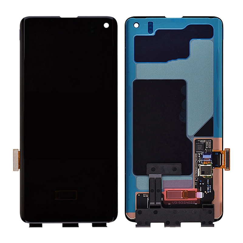 OLED Screen Display with Digitizer Touch Panel Assembly for Samsung Galaxy S10 G973 (Refurbished) - Black