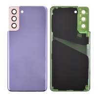 Back Cover with Camera Glass Lens Adhesive for Samsung Galaxy S21 Plus 5G G996 - Phantom Violet