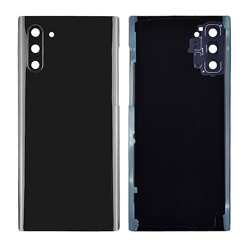 Back Cover with Camera Glass Lens and Adhesive Tape for Samsung Galaxy Note 10 N970(for SAMSUNG) - Black