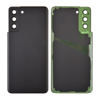 Back Cover with Camera Glass Lens Adhesive for Samsung Galaxy S21 Plus 5G G996 - Phantom Black