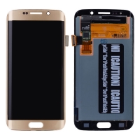 LCD Screen Display with Touch Digitizer Panel for Samsung Galaxy S6 Edge G925 / G925F/  G925I/  G925X/  G925A/  G925V/  G925P/  G925T/  G925R4/  G925W8 - Gold Platinum