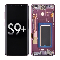 OLED Screen Digitizer with Frame Replacement for Samsung Galaxy S9 Plus G965 (Aftermarket) - Lilac Purple
