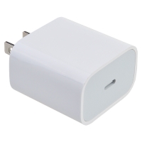 20W Type-C Quick Charge Wall Charger for iPhone 11 to 14 Series/ SE (2020)/ iPad (High Quality) - White