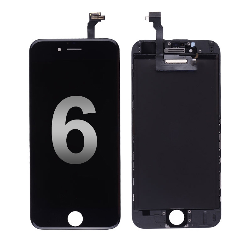 LCD Screen Display with Touch Digitizer Assembly for iPhone 6 (4.7 inches)(Generic)-Black