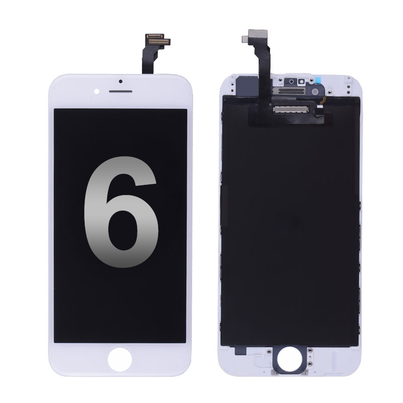LCD Screen Display with Touch Digitizer Assembly for iPhone 6 (4.7 inches)(Generic)-White