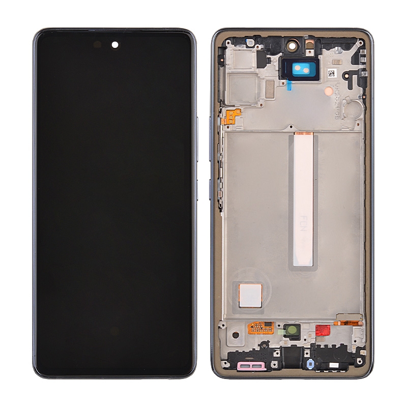 PH-LCD-SS-003383BKE OLED Screen Digitizer with Frame Replacement for Samsung Galaxy A53 5G (2022) A536 (Aftermarket) - Black