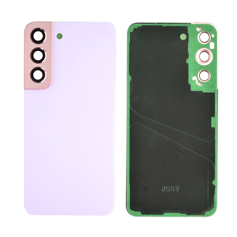 PH-HO-SS-002653LP Back Cover with Camera Glass Lens and Adhesive Tape for Samsung Galaxy S22 5G S901 (for SAMSUNG) - Violet