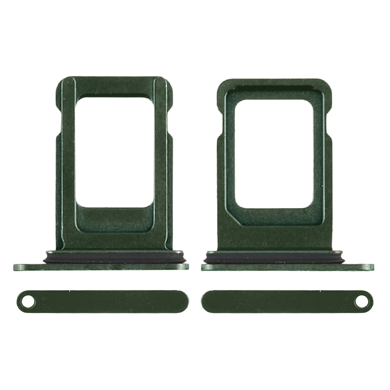 PH-ST-IP-00046GR Sim Card Tray for iPhone 13 Pro/ 13 Pro Max (Single SIM Card Version) - Green