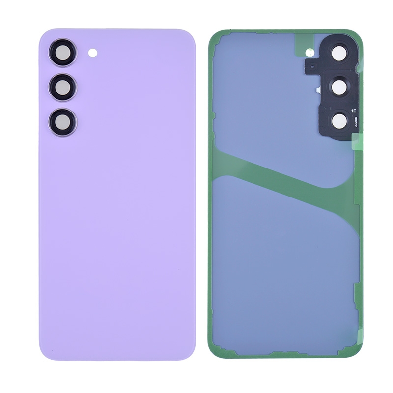 PH-HO-SS-002691PL Back Cover with Camera Glass Lens and Adhesive Tape for Samsung Galaxy S23 Plus S916 (for SAMSUNG) - Lavender