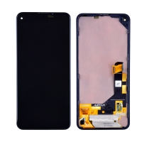 PH-LCD-GO-000223BK OLED Screen Digitizer Assembly With Frame for Google Pixel 5a 5G- Black