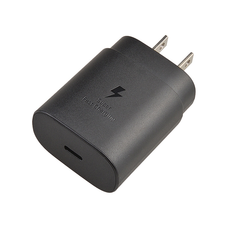 EI-CH-SS-00001BK 25W Type-C Quick Charge Wall Charger for Samsung - Black