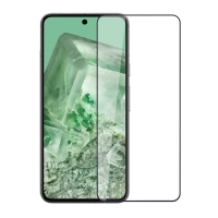 MT-SP-GO-000282BK Full Cover Tempered Glass Screen Protector for Google Pixel 8 Pro - Black (Retail Packaging)