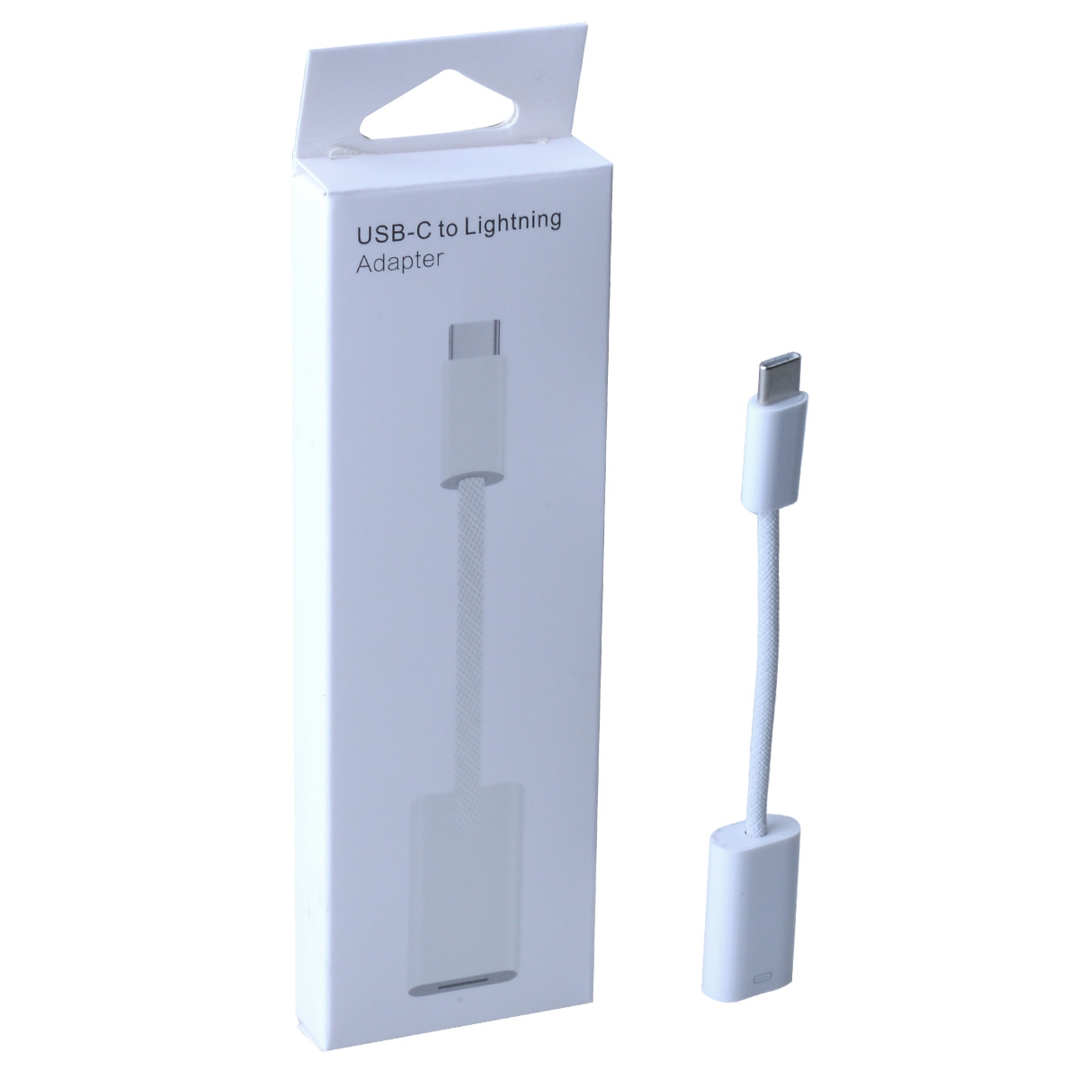 EI-DA-IP-00013WHA USB-C to 8 Pin Adapter - White