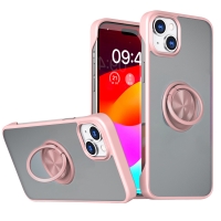 MT-PC-IP-00456PK Magnetic Matte PC Case for iPhone 15 - Pink