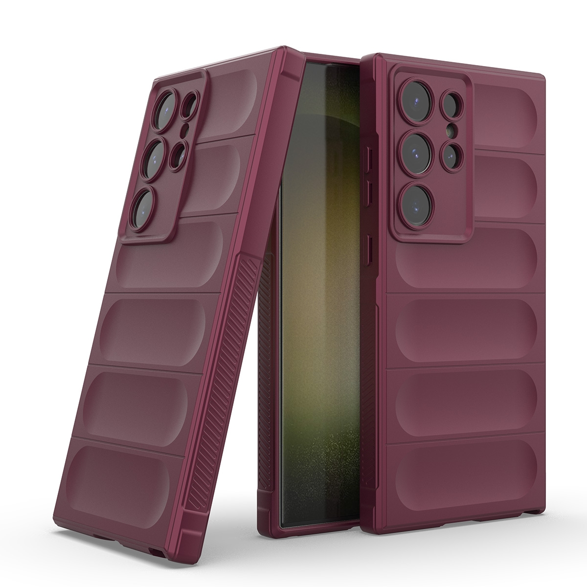 CS-TP-SS-00002RD Anti-Drop TPU Case for Samsung Galaxy S24 Ultra 5G - Red