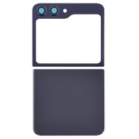 PH-HO-SS-002753GY Back Cover with Camera Glass Lens and Adhesive Tape for Samsung Galaxy Z Flip5 5G F731(Up and down cover) - Graphite