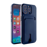 CS-PJ-IP-00003DB Protect Case with Card Horder for iPhone 15 Pro - Dark Blue